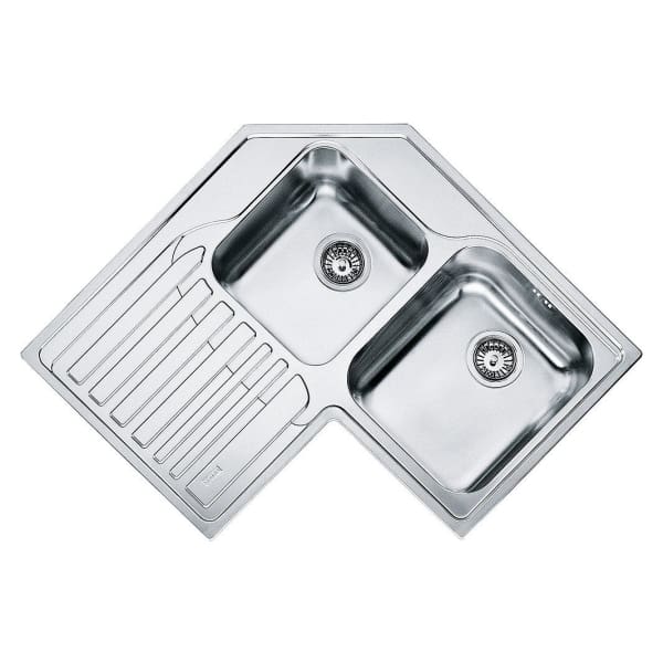 Evier de cuisine PREMIUM Anglo Gauche inox (811248DCSSP) Evier de cuisine PREMIUM Anglo Gauche inox (811248DCSSP)